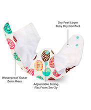 SuperBottoms Basic Reusable Cloth Diaper Donut Print- Multicolor