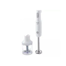 Philips 650W White Hand Blender with Detachable Steel Rod and Compact Chopper - HL1600/02