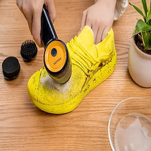 Philips Sneaker Cleaner - GCA1000/60, with 3 Brushes for Various Surfaces, Travel Friendly and Portable Blue
