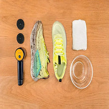 Philips Sneaker Cleaner - GCA1000/60, with 3 Brushes for Various Surfaces, Travel Friendly and Portable Blue