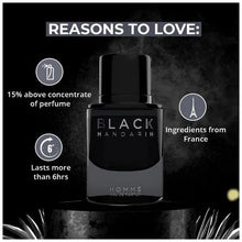 ColorBar Homme Eau De Perfume - Black Mandarin, Long-Lasting Fragrance, For Men,