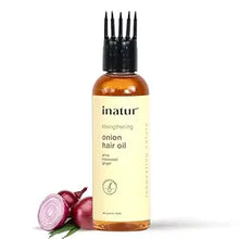 inatur Onion | Amla, Blackseed, and Ginger for Hair Growth and Shine Hair Oil (100 ml)