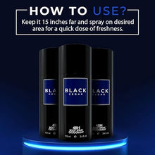 Colorbar Black Cedar Deodorant, For Men, 100 ml (Pack of 2)