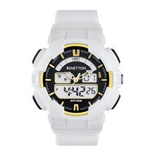 United Colors Of Benetton Unisex 44 mm Silicone Digital Watch - UWUCG0604