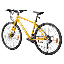 Firefox Volante D 700C T Hybrid Cycle/City Bike (18 Gear, Yellow)
