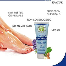 Buy 2 Get 1 Free INATUR Foot Cream with almond & olive oil, revitalise &soothes cracked feet for rough &dry skin - 100 gm