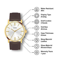 TIMEX Analog Silver Dial Men's Watches-TWHG35SMU01