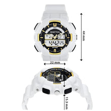 United Colors Of Benetton Unisex 44 mm Silicone Digital Watch - UWUCG0604