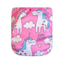 Super Bottoms Baby Pure Needs Cloth Diaper for babies from 0 to 3 years |Reusable, Washable & Leakproof Diaper| Super Absorbent & Adjustable free size diaper with dry feel layer |Babies from 5-18 kg(Unicorn Dreams)