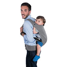 Chicco Myamaki Baby Carrier Stripe Grey Cyclamen