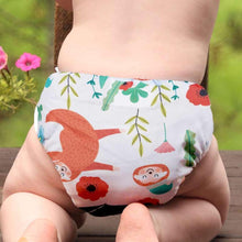 Super Bottoms Baby Baby Pure Needs Cloth Diaper for babies from 0 to 3 years | Reusable, Washable & Leakproof Diaper| Super Absorbent & Adjustable free size diaper with dry feel layer| Ideal for babies from 5-18 kg