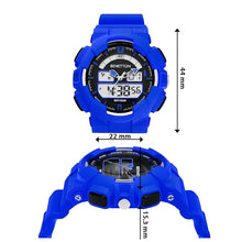 United Colors of Benetton Sport Ana-Digi Dial Round Case Digital Quartz Unisex Watch - UWUCG0600