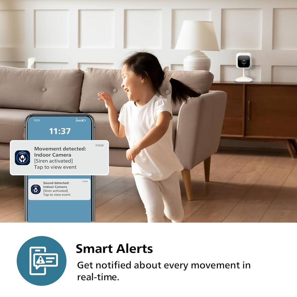 Philips Smart Indoor Wifi Security Camera (HSP1000) Vvalyou