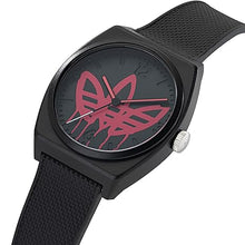 Adidas Originals Analog Black Dial Unisex Watch-AOST22039, Black,