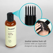 inatur Onion | Amla, Blackseed, and Ginger for Hair Growth and Shine Hair Oil (100 ml)