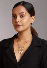 Indya White Fresh Water Pearl Necklace
