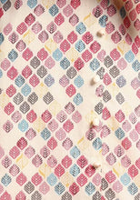 Indya Off White Geometric Print Straight Kurta XL Size (Only Kurta)