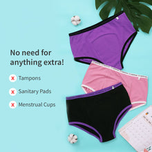 SuperBottoms MaxAbsorb™ Period Underwear Pack of 2 (Lilac & Black)
