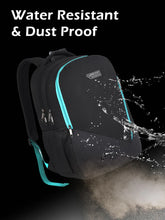 Lavie Sport Lozenge Pro 34L Laptop Backpack For Boys & Girls |Unisex Casual Bag for Men & Women Black