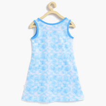 Super Bottoms A-line Dress - Tie-Dye Blues (2-4 Years )