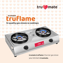truflame SS2BB/1501 – Best 2 Burner Gas Stove with Brass Burner & Dip Tray