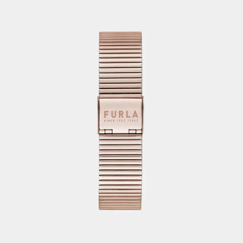 Occhiali Da Vista OPT FRAMES FURLA In Acciaio – Colore Rame Lucido, Modello Donna, Misura 140x16 - 2
