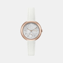 Furla Women Silver Analog Leather Watch WW00013004L3