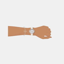 Furla Women Silver Analog Leather Watch WW00013004L3