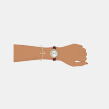 Furla Women Silver Analog Leather Watch WW00018003L2