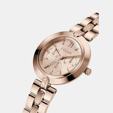 Furla Women Rose Gold Stainless Steel Chronograph Watch WW00030005L3