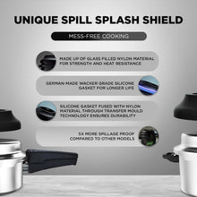 Preethi 4.5L Triply Outerlid Pressure Cooker with Spill Splash Shield (PC 038) 4.5 L Outer Lid Induction Bottom Pressure Cooker (Triply)