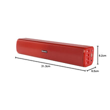 ZEBRONICS Vita Plus, Supporting LED Display, USB, SD Card, AUX, TWS & Call Function 16 W Bluetooth Soundbar (Red Camo, Stereo Channel)