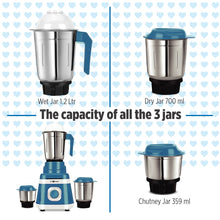 trumate truwhirl 1103 mixer-grinder with 3 stainless steel jars