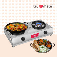 truflame SS2BB/1501 – Best 2 Burner Gas Stove with Brass Burner & Dip Tray