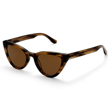 Daniel Wellington Lynx Women's UV Protected Brown Lens 51 MM Cat Eye Sunglasses | DW00900031