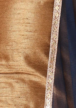 Indya Teal Blue Mesh Dupatta