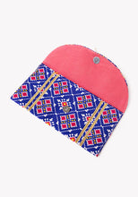 Indya Purple Patola Print Shagun Envelope