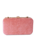 Indya Pink Bead Embroidered Clutch