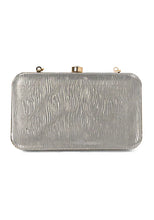 Indya Silver Glitter Clutch