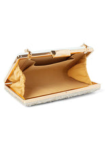 Indya Silver Bead Embroidered Clutch