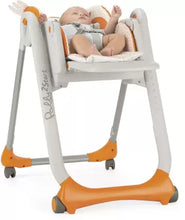 Chicco Polly 2Start Highchair Fancy Chicken- 4W (Orange, Grey)