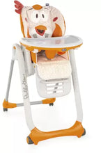Chicco Polly 2Start Highchair Fancy Chicken- 4W (Orange, Grey)
