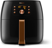 PHILIPS Air Fryer HD9867/90, 7.3L XXLcapacity, 2225W, Chef Ranveer Brar's Signature Series Philips Airfryer with Smart Sensing Technology - HD9867/90