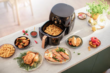 PHILIPS Air Fryer HD9867/90, 7.3L XXLcapacity, 2225W, Chef Ranveer Brar's Signature Series Philips Airfryer with Smart Sensing Technology - HD9867/90
