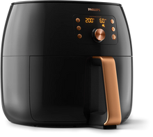 PHILIPS Air Fryer HD9867/90, 7.3L XXLcapacity, 2225W, Chef Ranveer Brar's Signature Series Philips Airfryer with Smart Sensing Technology - HD9867/90