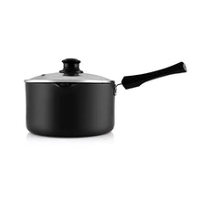 PNB Kitchenmate Saucepan with Lid - 1.6 liters - aluminium hard anodized - black