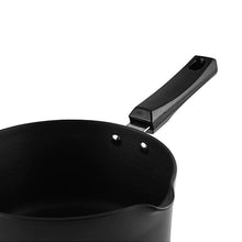 PNB Kitchenmate Saucepan with Lid - 1.6 liters - aluminium hard anodized - black