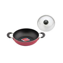 UCOOK PLATINUM NS DEEP KADAI + GLASS LID (260 MM/3 MM )