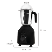 PHILIPS 1000 Watt 3 Jars Mixer Grinder (QuickCool Ventilation Technology, Black)