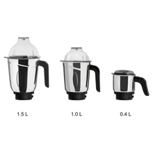 PHILIPS 1000 Watt 3 Jars Mixer Grinder (QuickCool Ventilation Technology, Black)